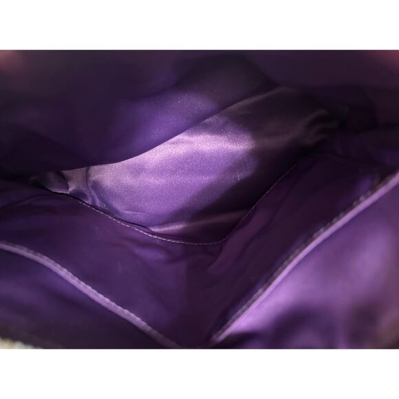 Coach Poppy Tartan Plaid Purple Crossbody Bag EUC! - Picture 7 of 10